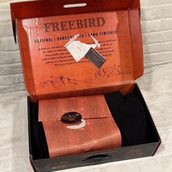 Freebird woodland wheat ostrich Cream and Brown Heeled Boots - Picture 9 of 9